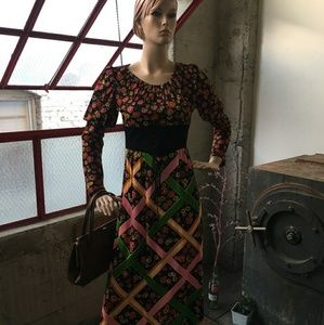 Patty O'Neil 70s poly dress
